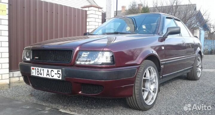 Накладка на передний бампер rieger Audi 80 B3 / B4