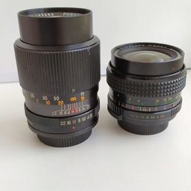 Объективы Porst 135mm/3.5 и Porst 35mm/2.8