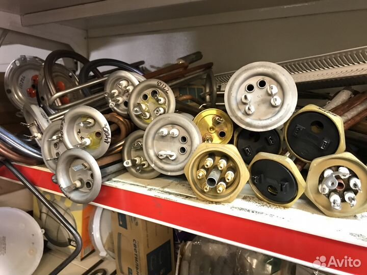 Тэны К водонагревателям К плитам К духовкам