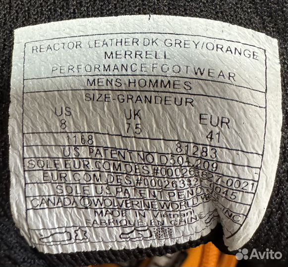 Кроссовки Merrell 41размер