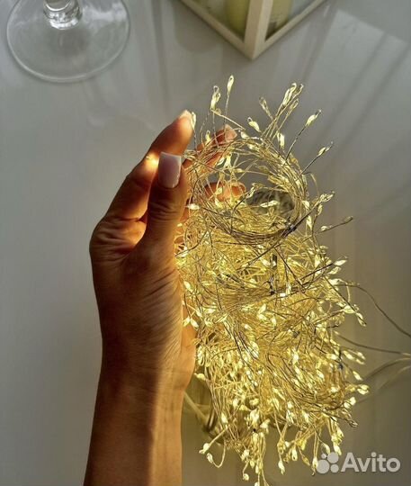 Мишура электрическая