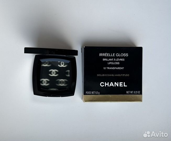 Chanel блеск для губ палетка 12 transparent