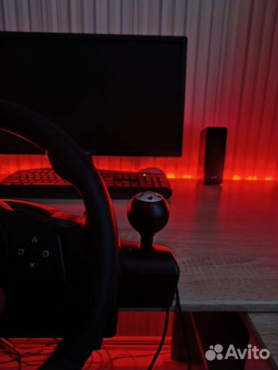 Игровой руль logitech driving force gt