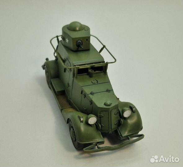 Сборная модель советского бронеавтомобиля ба-20