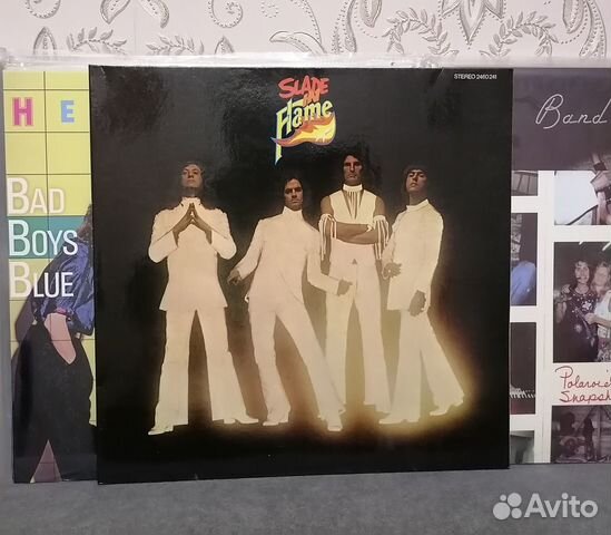 Lp slade in Flame 1974 Polydor Austria Gema Mint