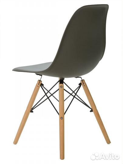 Стул в стиле eames DSW,графит, 1 шт