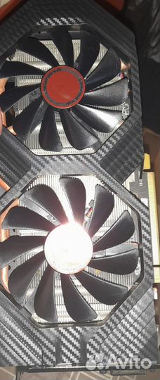 Видеокарта rx590 8gb