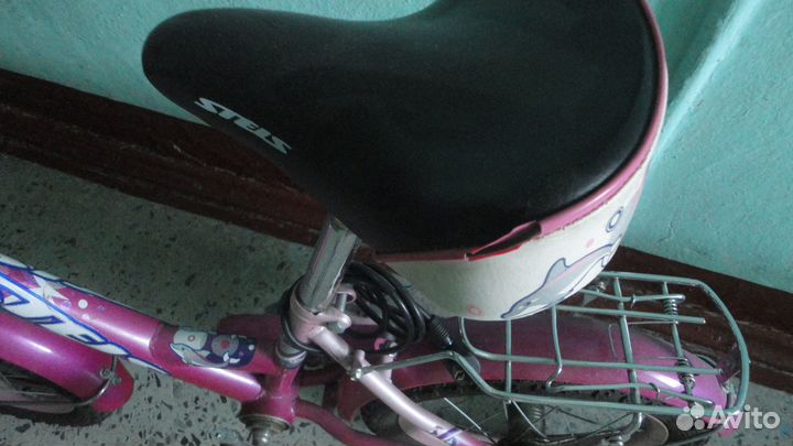 Детский велосипед с родительской ручкой