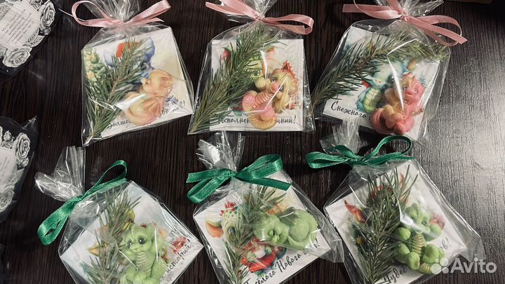 Мыло ручной работы дракончики