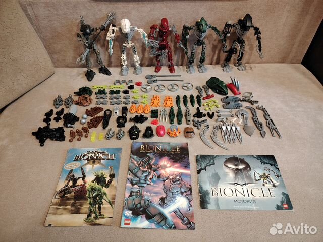 Lego Bionicle Оригинал 2003 года купить в Москве с доставкой | Хобби и ...