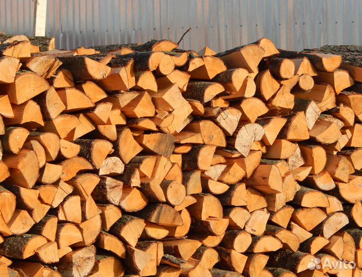 Дрова колотые