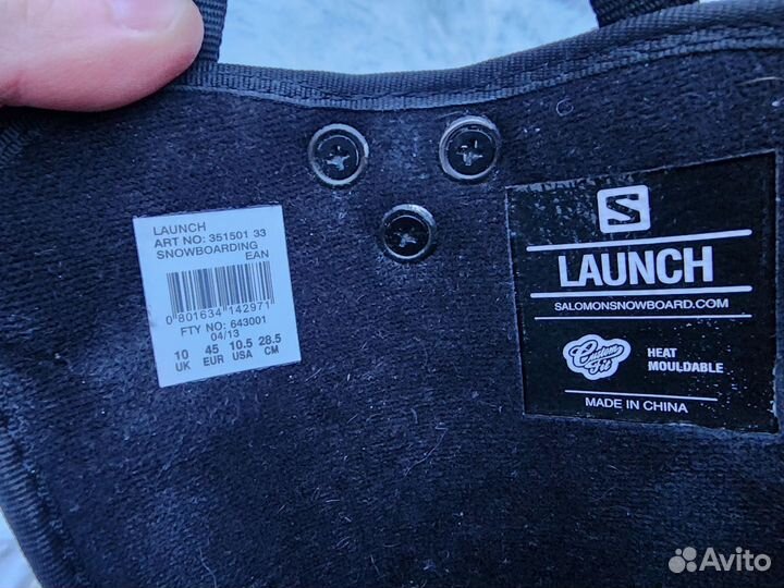 Сноубордические ботинки 45