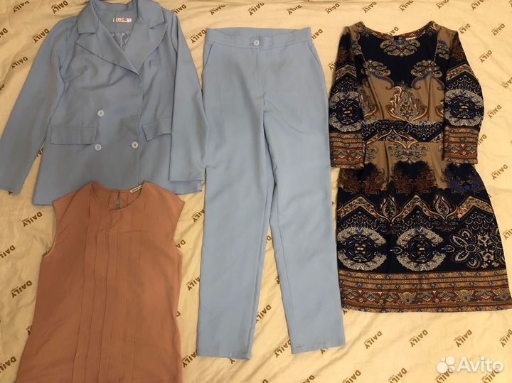 Вещи пакетом 24 шт на р 42+