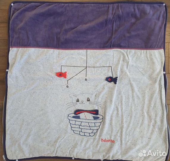 Одеяло (плед + конверт)детский