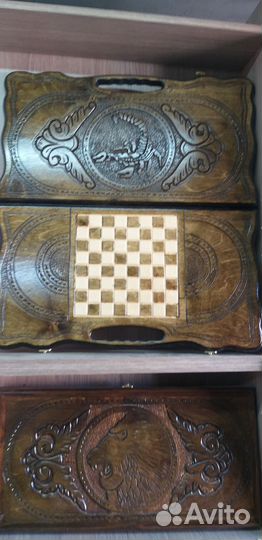 Нарды резные ручной работы