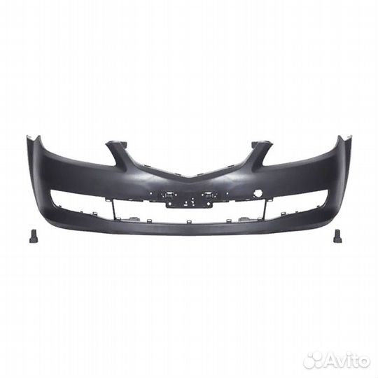 Бампер передний Mazda 6 GG (2005-2008) рестайлинг