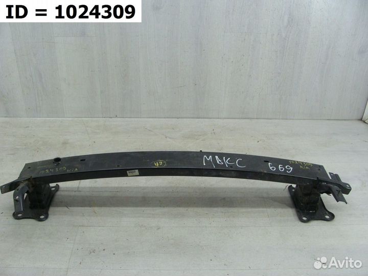 Усилитель переднего бампера Hyundai Tucson