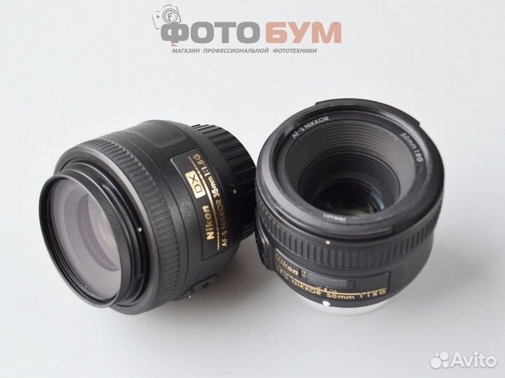 Портретный объектив 50mm для Nikon