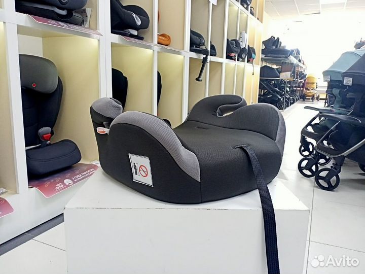 Бустер 22-36кг изофикс Kids Planet Pallas Fix Мусс