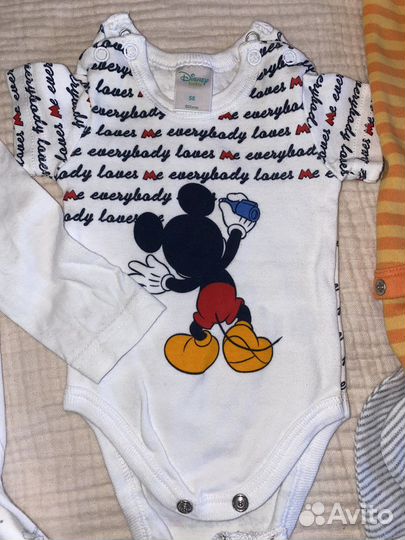 Вещи пакетом на новорожденного мальчика