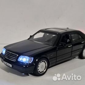 Обои Mercedes, W140, кабан, рубльсорок, S-Class, Brabus на рабочий стол.