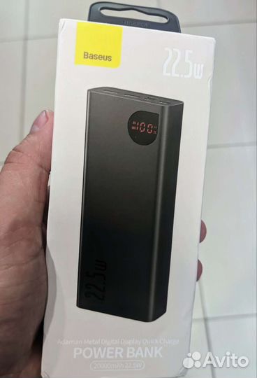 Внешний аккумулятор Baseus 20000 mah Новый