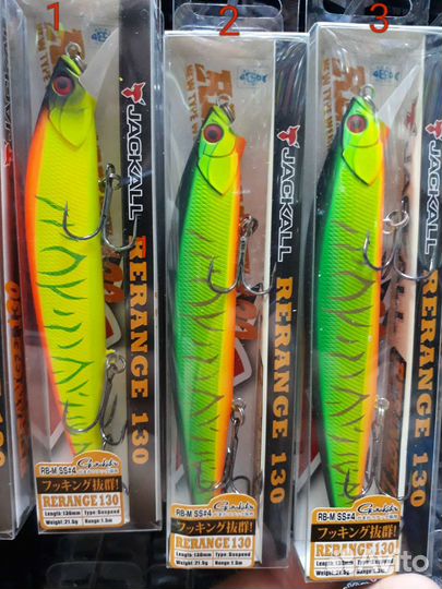 Воблеры на щуку Jackall Rerange 110 и 130