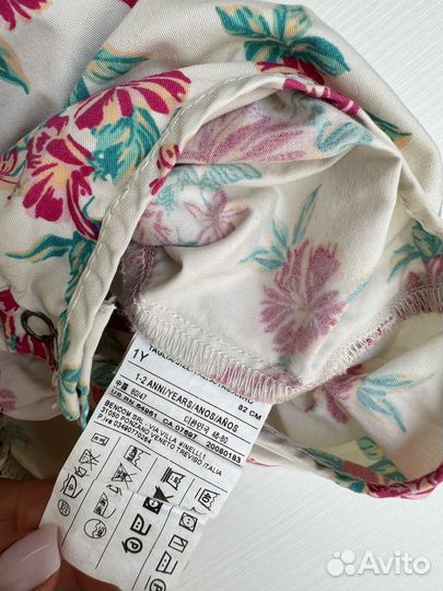 Benetton комбинезон для девочки нарядный