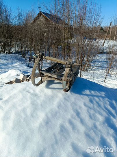 Санки старинные