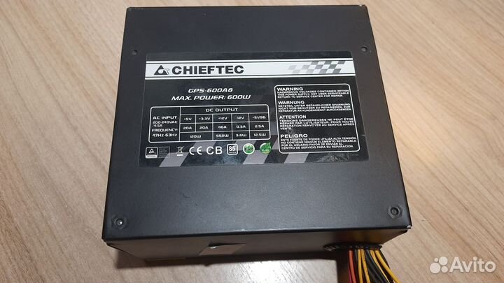 Блоки питания ATX для пк 350-460 Вт