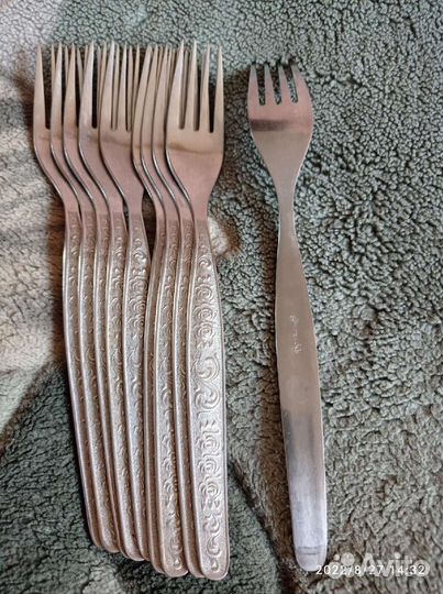 Вилки новые 10 штук