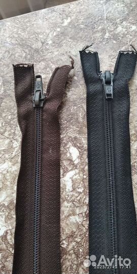 Молния черная и коричневая 26 и 35см СССР