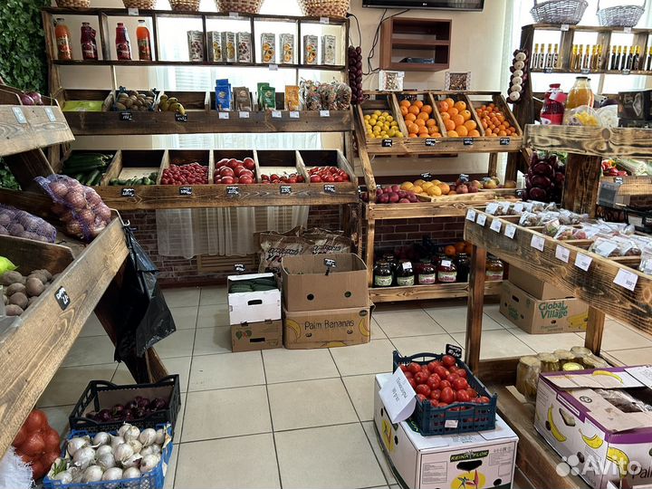 Стеллаж деревянный для овощей