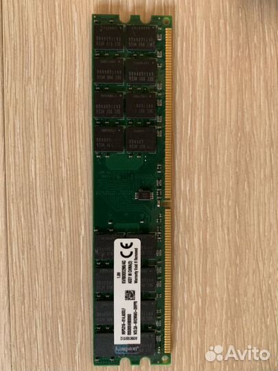 Модуль kingston kvr80002n6/4g