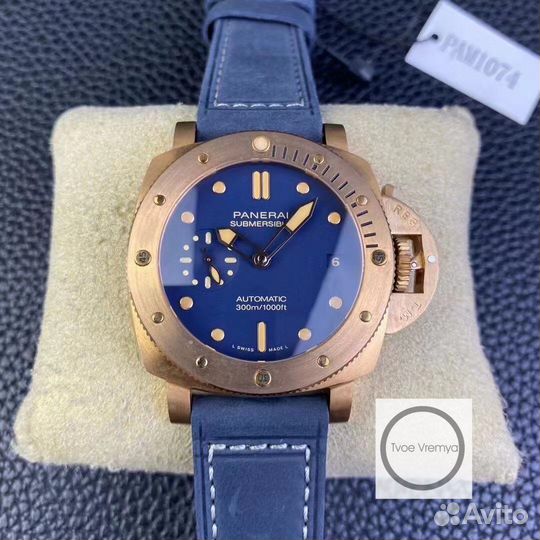 Часы Panerai Submersible Bronzo Blu Abisso арт 701