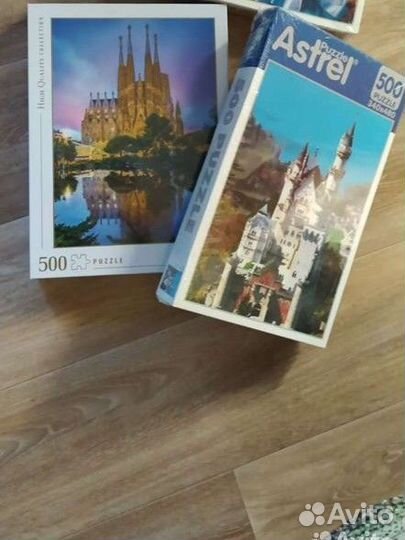 Пазлы новые в упаковке