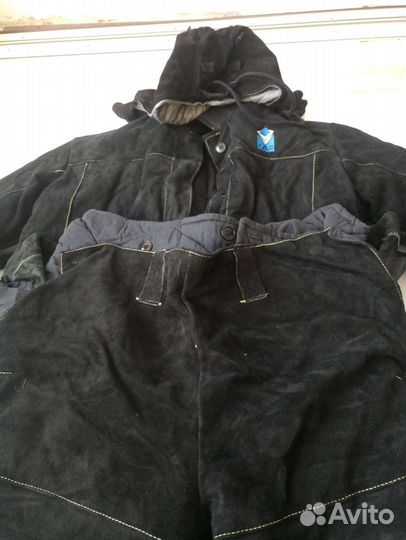 Костюм рабочий. Костюм сварщика спилковый