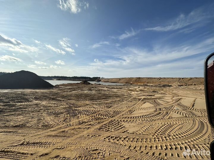 Песок с карьера от 10м3