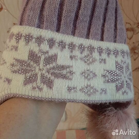 Шапка зимняя детская