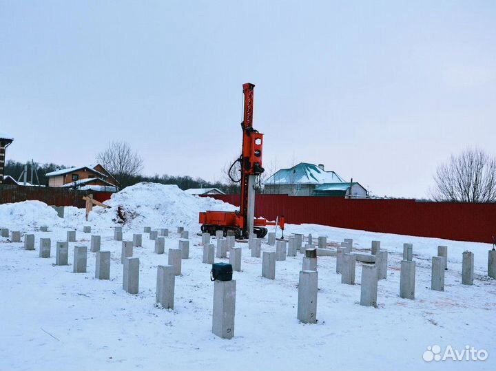 Железобетонные сваи / жб сваи