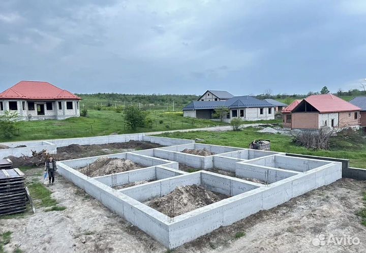 Фундамент Бетонные работы отмостка парковка