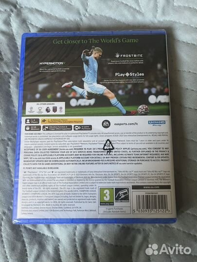 Новый диск FIFA 24 (FC24) для PS5