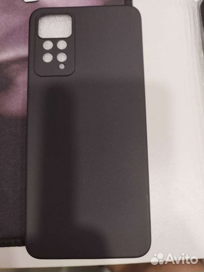 Чехлы на xiaomi redmi note 11 pro 2 штуки