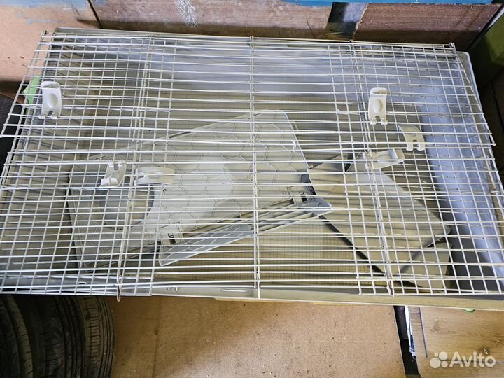 Большая клетка для домашних кроликов