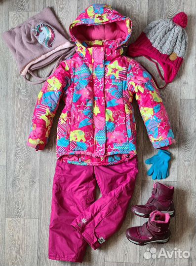 Куртка и полукомбинезон зимний 116