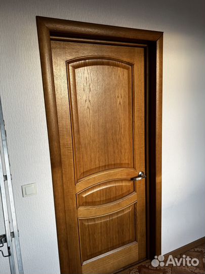 Межкомнатные двери бу натуральный шпон