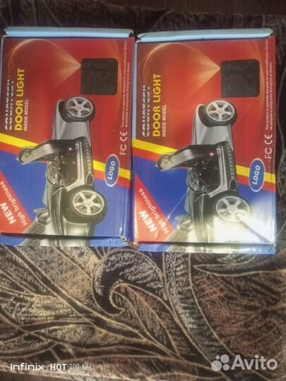 Подсветка на двери авто при открывании Hyundai