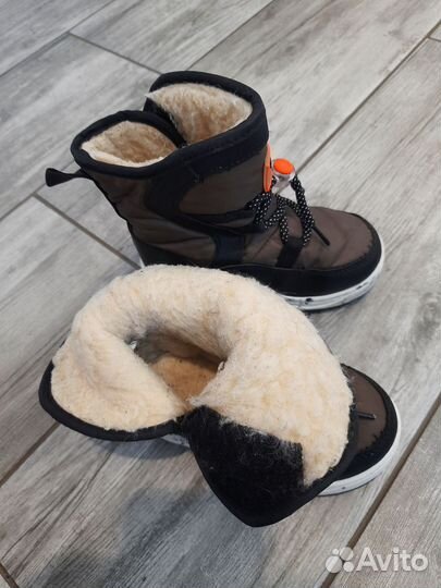 Сапоги зимние детские 24 размер