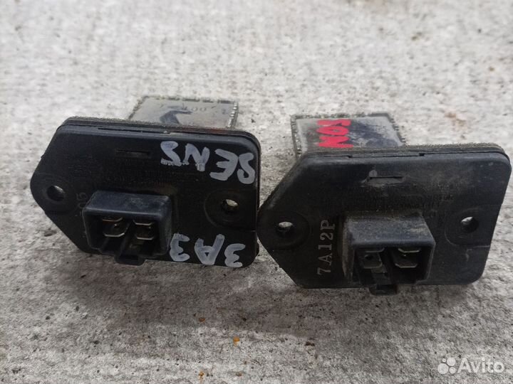 Резистор печки реостат Chevrolet Lanos Ланос б.у