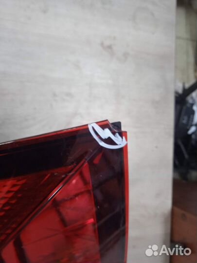 Фонарь задний левый skoda rapid